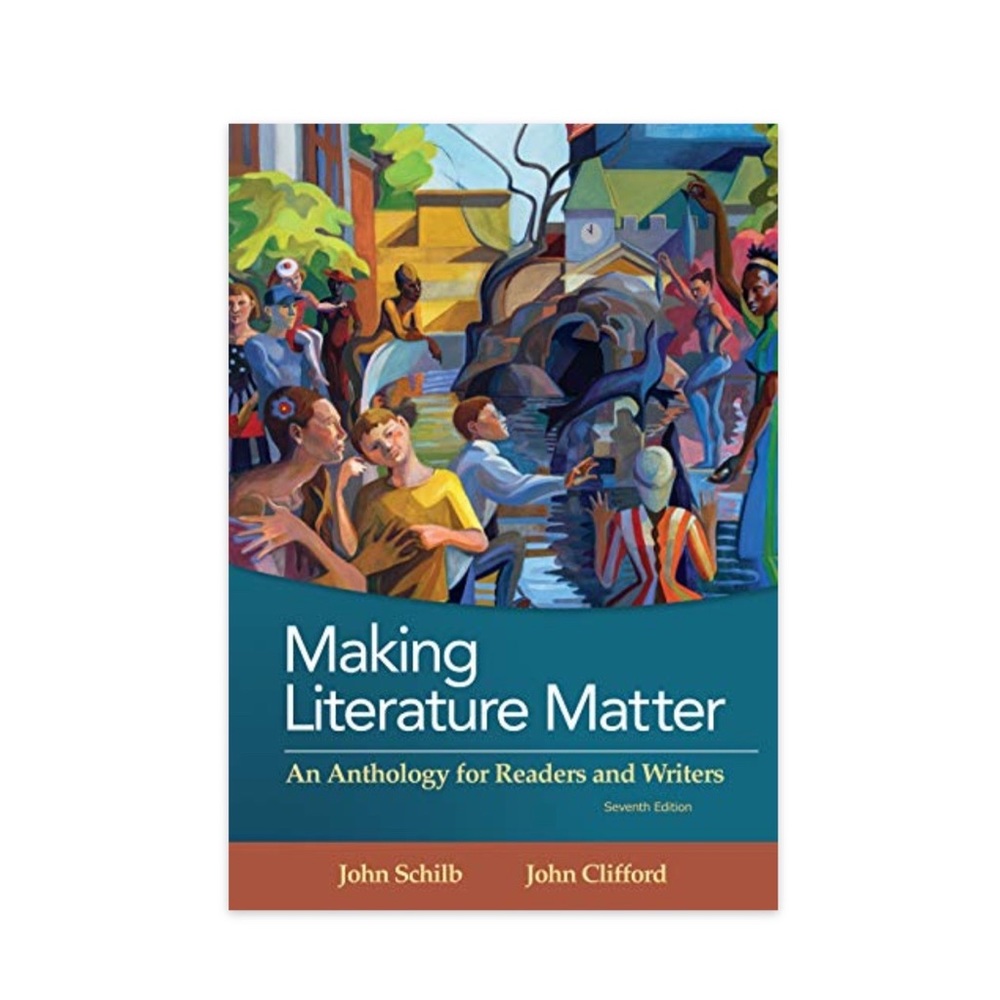 Making literature matter and anthology for readers and righters